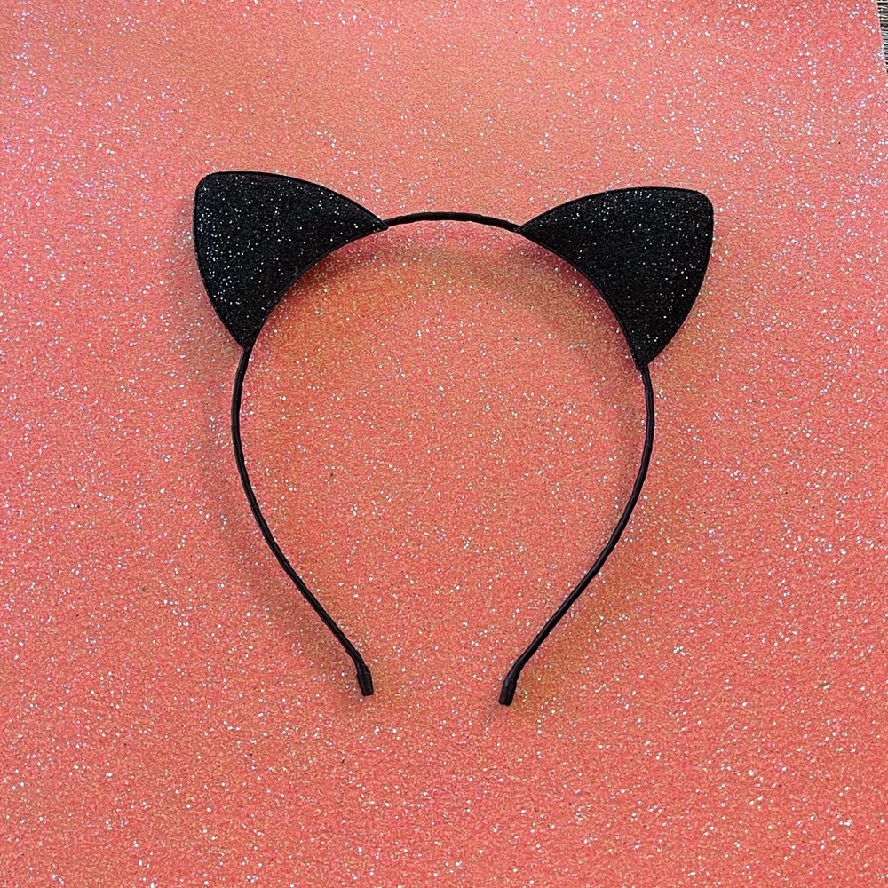 NWOT Glitter Cat Ears
